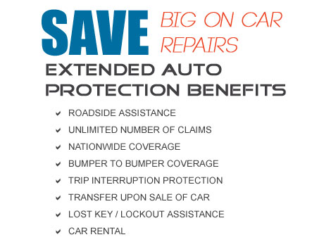 extended warranty on cars in southern california